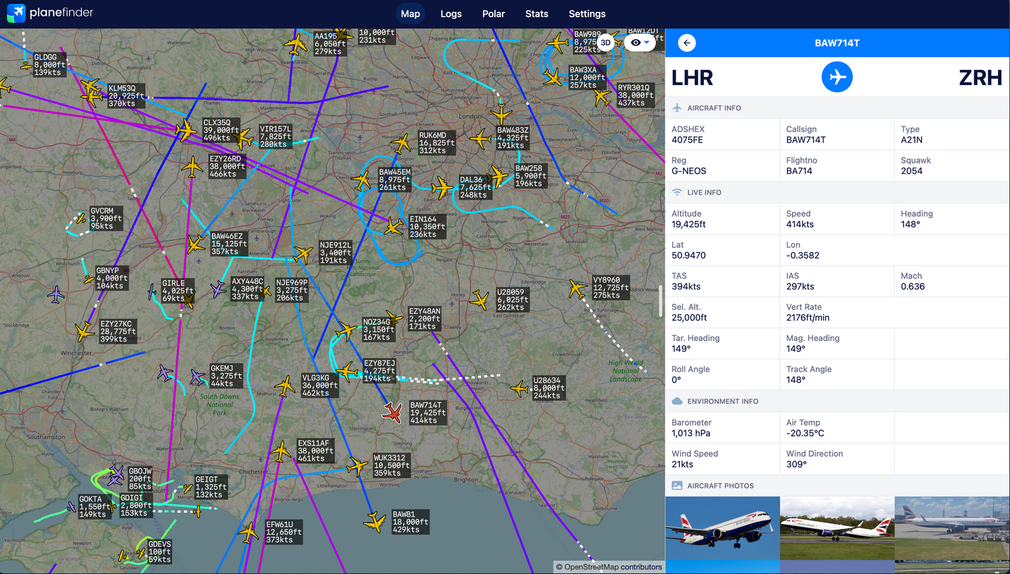 (New) Plane Finder Radar Stick